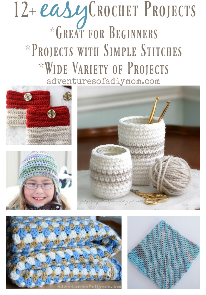 Easy Crochet Projects Plus Tips for Beginners - Adventures of a
